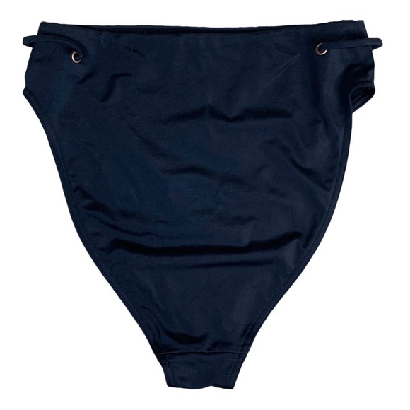 ASOS Women’s Black High Waisted Bikini Bottom Size 4 - Picture 2 of 8